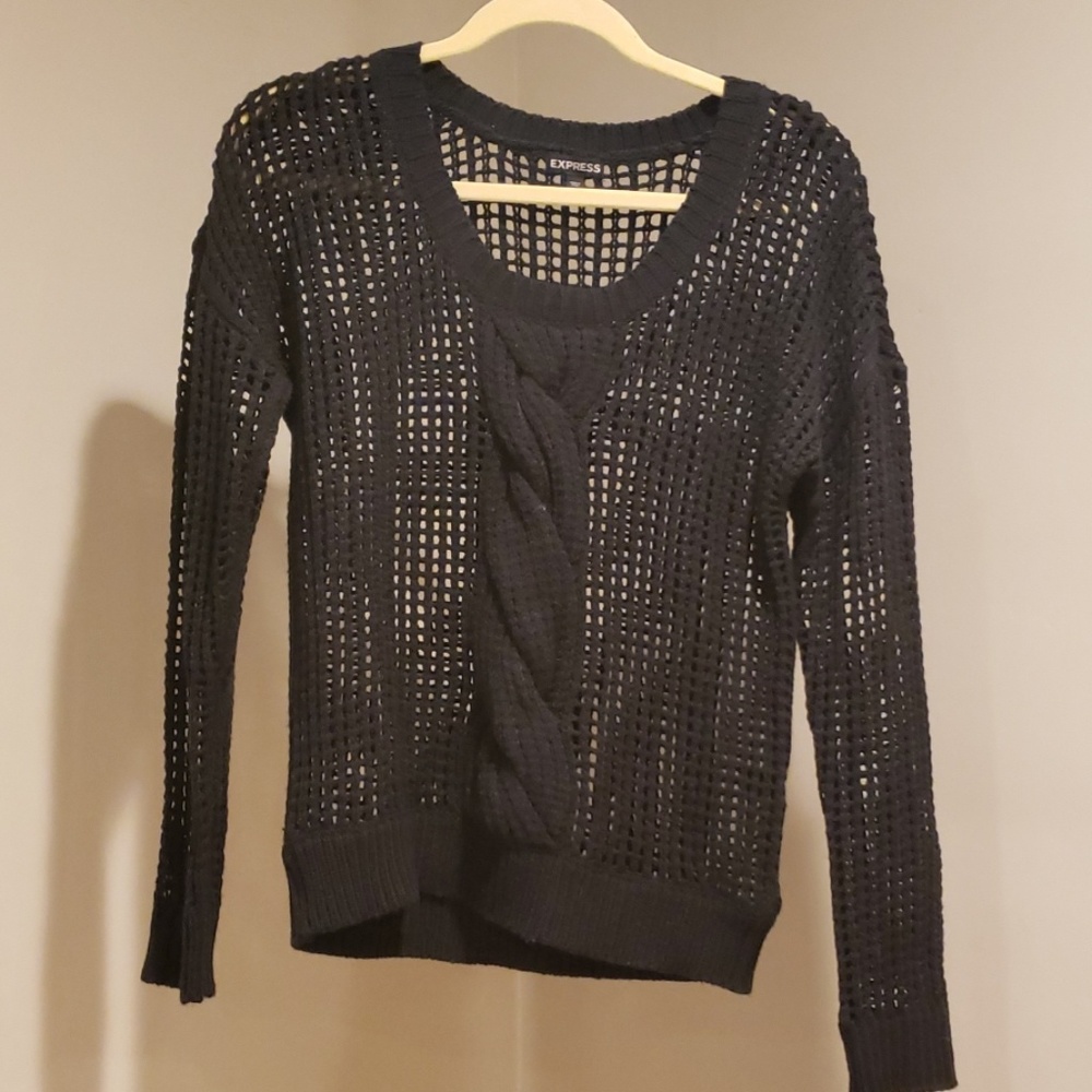 Black Express sweater